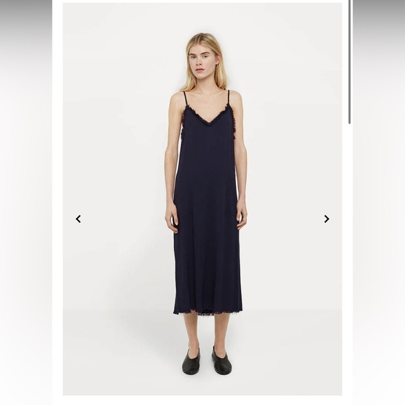 RAQUEL ALLEGRA
Viscose Crepe Cami Dress, size medium - Picture 1 of 9